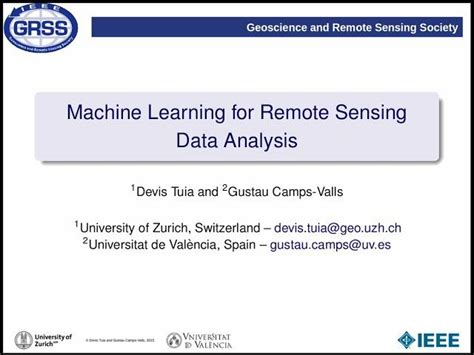 What You Need To Know About Machine Learning In Remote Sensing