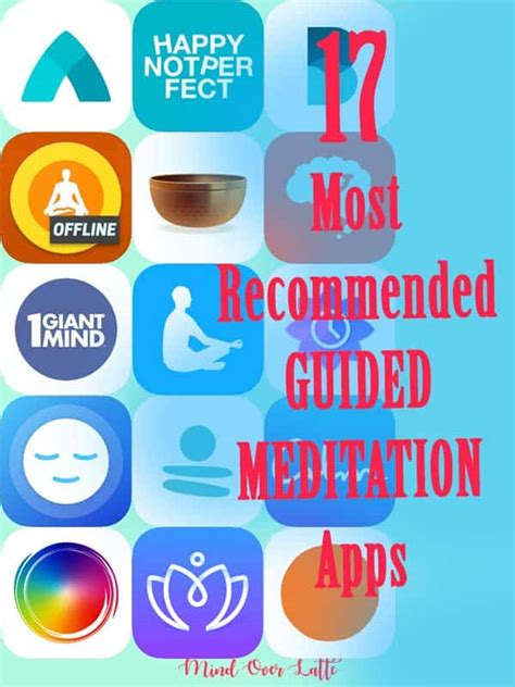 17 Most Recommended Guided Meditation Apps Mind Over Latte