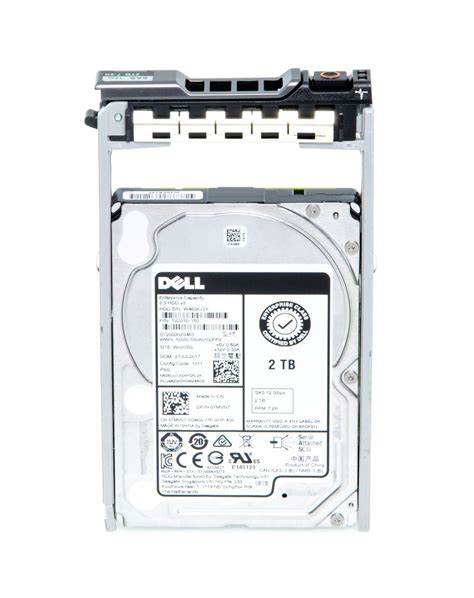 DELL 2TB 12G 7 2K SAS 512n 2 5 SFF Hard Disk 11G 13G Carrier 0TMVN7