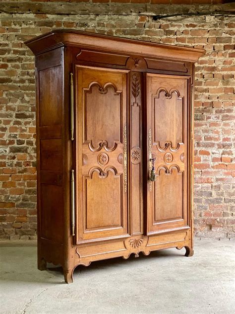 Antique French Walnut Armoire Napoleon Iii 19th Century France Circa 1850 At 1stdibs