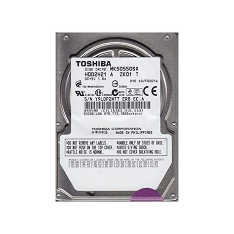 Refurbished Mk Gsx Toshiba Gb Rpm Sata Gbps