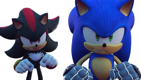 Shadow And Sonic Angry Png 2 By Adamhatson On Deviantart