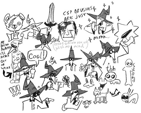 csp drawings  theclownin  newgrounds