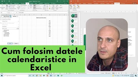 Cum Folosesc Datele Calendaristice In Excel YouTube