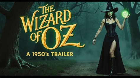 Step Back In Time The Wizard Of Oz 1950s AI Trailer Judy Garland