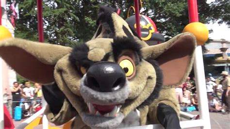 Disneyland Paris Shenzi Banzai And Ed The Lion King Hyenas At