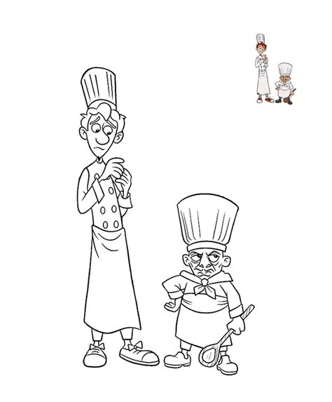 Dessin Ratatouille Coloriages Imprimer