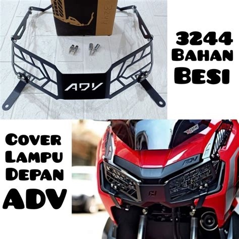 Jual Cover Lampu Depan Honda Adv 150 And 160 Cover Guard Headlamp Adv 150