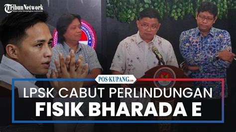 LPSK Cabut Perlindungan Fisik Bharada Richard Eliezer YouTube