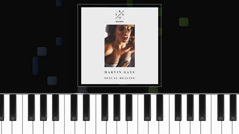 Marvin Gaye Sexual Healing Kygo Remix Piano Tutorial Youtube