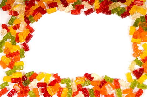 Gummy Bears Candies Border Stock Photos Pictures And Royalty Free Images