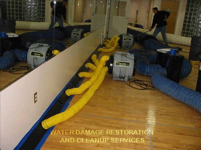 Water Damage Restoration Company Flood Cleanup Service