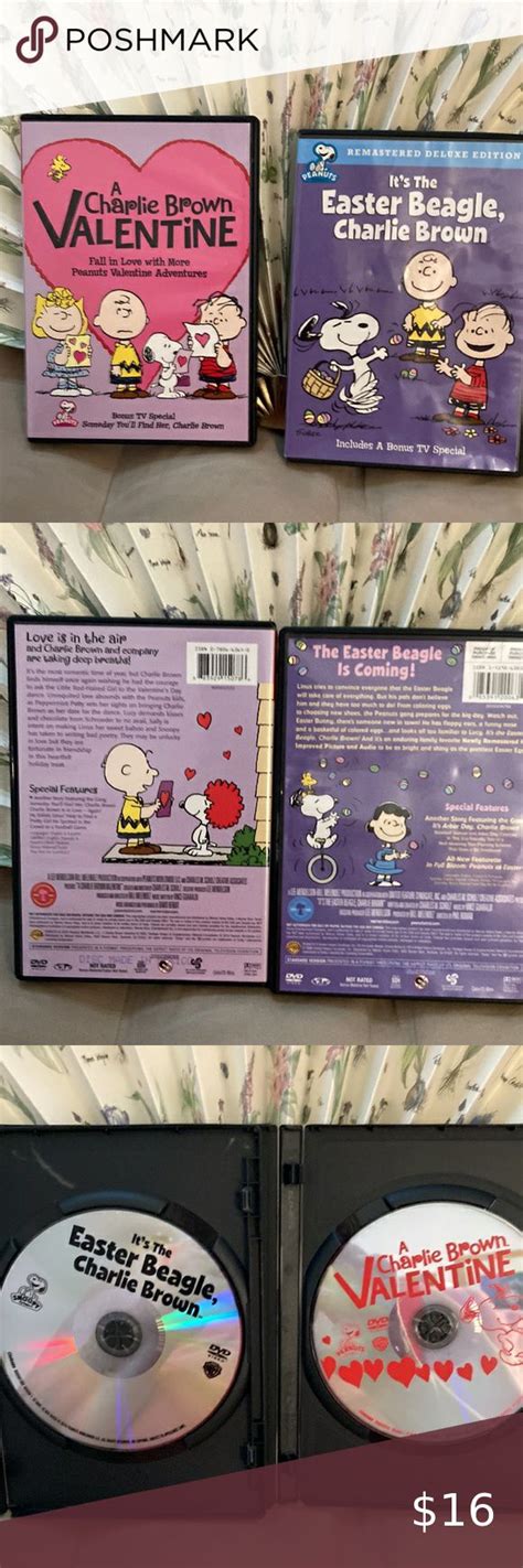 2 DVDs A Charlie Brown Valentine And Its The Easter Beagle Charlie