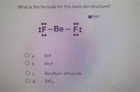 Lewis Structure For Bef