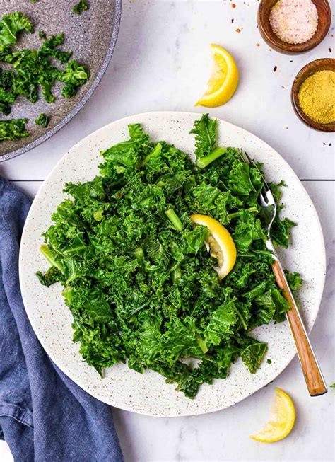 Easy Saut Ed Kale Recipe Oil Free Shane Simple