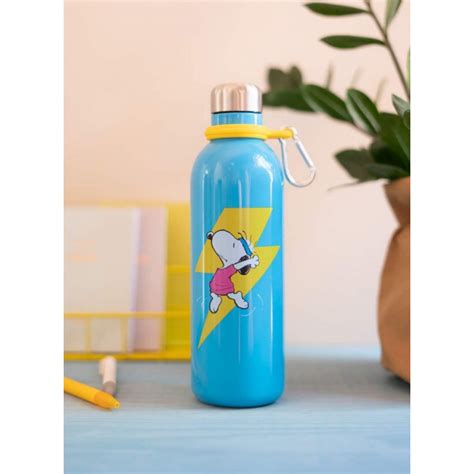 Bouteille D Eau Isotherme Erik En Inox Peanuts Snoopy