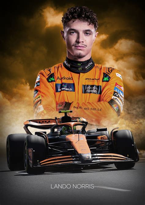 Lando Norris F1 2024 A4 Or A3 Poster Etsy Canada In 2024 Autos En