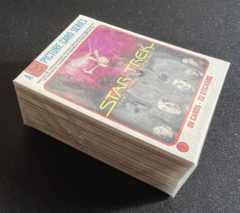 STAR TREK 1979 Topps The Motion Picture Complete 88 Card Set TV Series