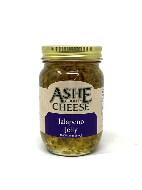 18 oz. Jalapeno Jelly - Ashe County Cheese