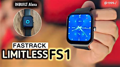 Fastrack Limitless FS1 Smartwatch Unboxing Review1 95 Inches