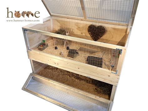 Large Indoor Guinea Pig Cage C&C Style with Open Top - 120 x 60 cm.