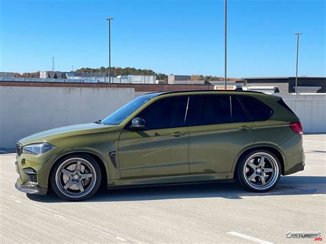 Bmw X5 M F85 In Urban Green Side