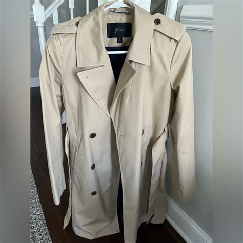 J Crew Jackets Coats Jcrew Classic Trench Coat Double Breasted