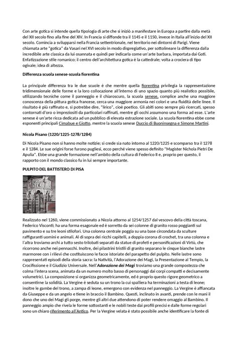 Riassunti Di Artisti Schemi E Mappe Concettuali Di Elementi Di Storia