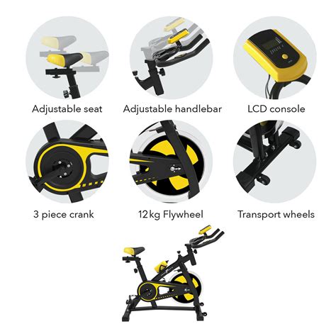 Nero Sport Studio Exercise Bike (Upright) - Blueunplugged