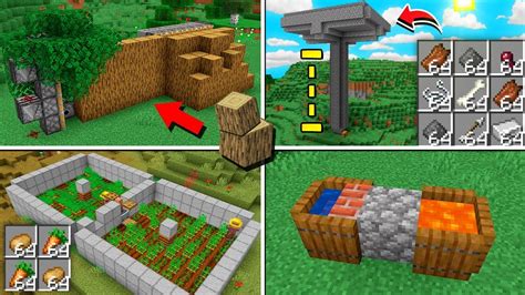 ️ 5 Farms FÁceis Para Iniciantes E Mundos Novos No Minecraft Youtube