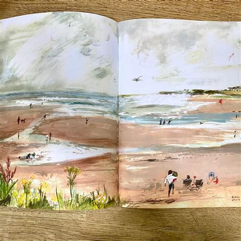 Seaside Sketches Sketchbook Zine Jenny Bloomfield Illustration