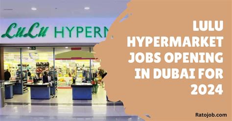 Lulu Hypermarket Jobs Opening In Dubai For Rato Job