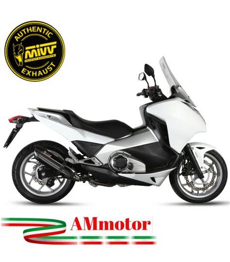 Mivv Honda Integra 700 Terminale Di Scarico Moto Marmitta Suono Inox