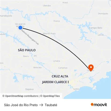Distância De Uberlândia A São José Do Rio Preto - Passagens baratas de São José do Rio Preto para Taubaté