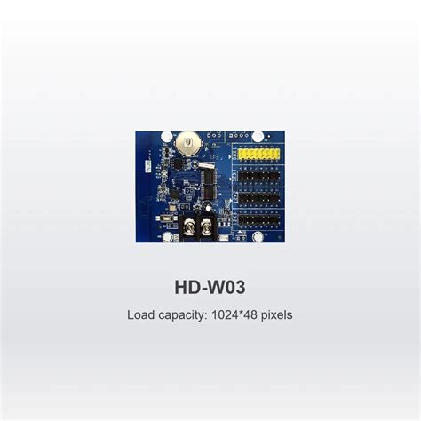 Huidu HD W03 Single Dual Color Controller Buy Led Card