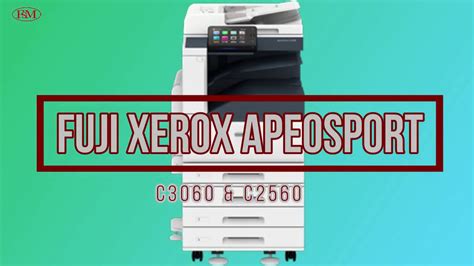 FUJI XEROX ApeosPort C3060 C2560 C2060 A3 Colour Photocopy Machine