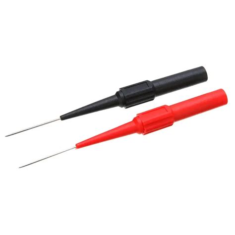 Akozon 2pcs P5007 Insulation Piercing Needle Micro Pin Non Destructive Multimeter Testing Probe