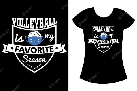 Premium Vector | Volleyball typography t shirt design. volleyball ...