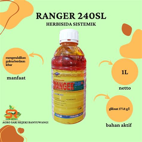 Jual Ranger Sl L Herbisida Sistemik Shopee Indonesia