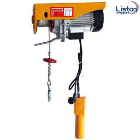 Wholesale Pa Mini Electric Wire Rope Hoist Pa200 Pa1200 High Speed Electric Winch Hoist