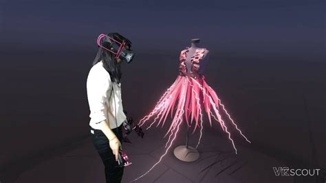 Tilt Brush Fashion Dress Form Htc Vive Mixed Reality Youtube