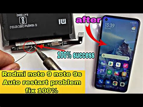 How To Fix Redmi Note 9 Note 9s Auto Restart Problem Fix 100 You Can