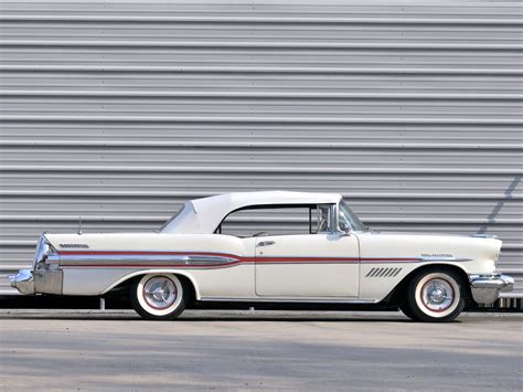 1957, Pontiac, Star, Chief, Custom, Bonneville, Convertible, 2867sdx ...