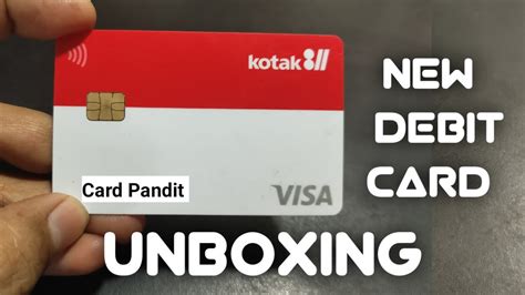 Kotak 811 New Debit Card Unboxing Kotak 811 Zero Balance Debit Card