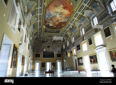 National archaeological museum Naples Museum - Mann - Italy Stock Photo ...