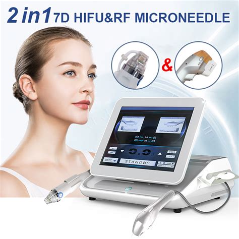 2 In 1 7d Hifu Rf Microneedling Hifu Machine Microneedle Fractional Rf