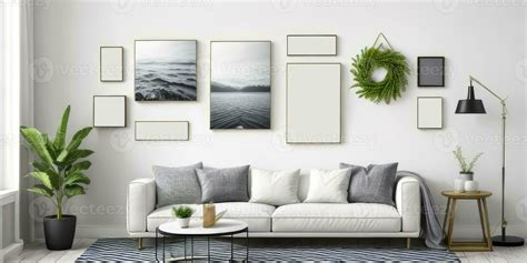 Wall With Frames Stock Photos, Images and Backgrounds for Free Download