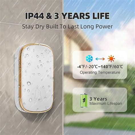 Jual Bel Pintu Rumah Meter Wireless Door Bell Waterproof Wmo