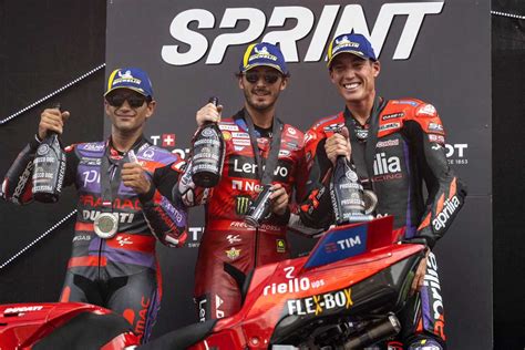 MotoGP 2024 Spielberg Austria Pecco Bagnaia Pemenang Sprint Race