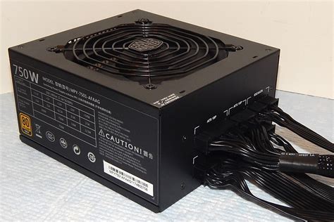 Cooler Master MWE Gold 750W Full Modular Power Supply Review PC